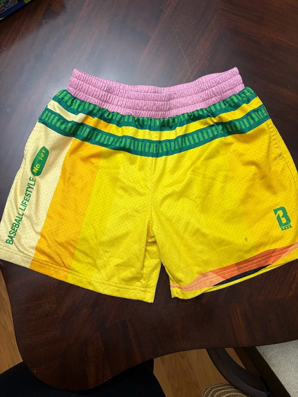 Baseball Lifestyle 2 Pack Youth Large Shorts- Taco and Pencil shorts